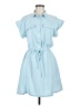 Laundry by Shelli Segal 100% Polyester Blue Casual Dress Size 6 - photo 1