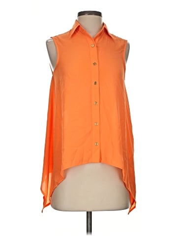 MICHAEL Michael Kors Sleeveless Blouse (view 1)