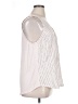 Candie's Ivory Sleeveless Button-Down Shirt Size XL - photo 4