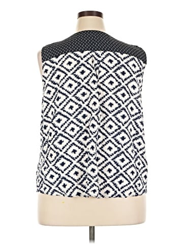 Skies Are Blue Sleeveless Blouse (view 2)