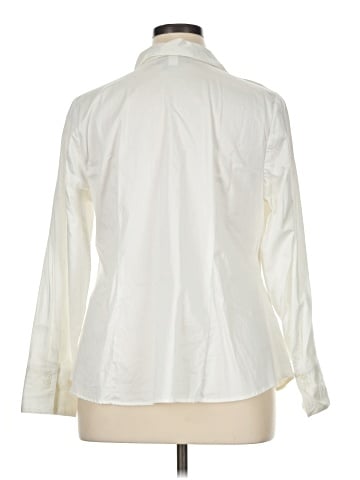 Lane Bryant Long Sleeve Button-Down Shirt (view 2)