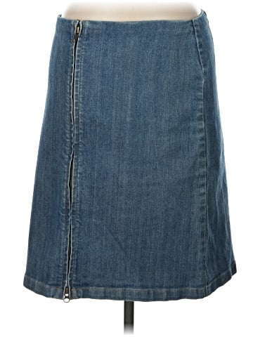 Company Ellen Tracy Denim Skirt (view 2)