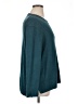 Ella Moss Solid Teal Pullover Sweater Size XL - photo 4