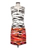 Beth Bowley Graphic Orange Cocktail Dress Size 4 - photo 1