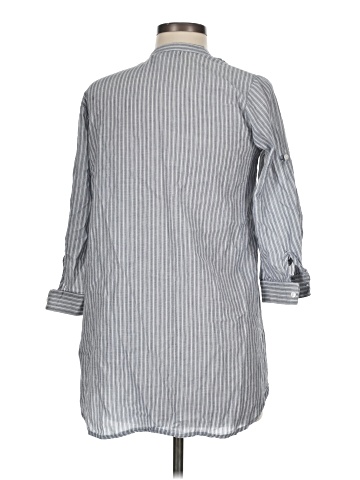 American Rag Cie 3/4 Sleeve Button-Down Shirt (view 2)