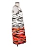 Beth Bowley Graphic Orange Cocktail Dress Size 4 - photo 4