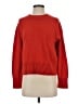 Everlane 100% Organic Cotton Solid Red Pullover Sweater Size S - photo 1