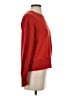 Everlane 100% Organic Cotton Solid Red Pullover Sweater Size S - photo 4