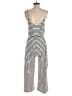 Anama Stripes Ivory White Jumpsuit Size M - photo 2