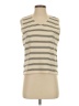 St. John Tan Sleeveless Top Size S - photo 1