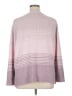 Ella Moss Color Block Pink Pullover Sweater Size XL - photo 2