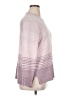 Ella Moss Color Block Pink Pullover Sweater Size XL - photo 4