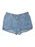 Torrid 100% Tencel Blue Denim Shorts Size 3X Plus (3) - photo 1