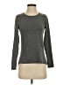 Danskin Now 100% Polyester Gray Long Sleeve T-Shirt Size XS - photo 1