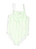 Carter's Stripes Green One Piece Swimsuit Size 5T - photo 1