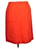Talbots 100% Cotton Solid Orange Casual Skirt Size 10 Petite - photo 2