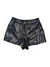 Armani Exchange Metallic Black Shorts Size 2 - photo 1