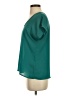 Soprano 100% Polyester Teal Short Sleeve Top Size XS - photo 5