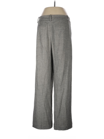 Madewell Slouchy Straight Pants in Herringbone Italian Fabric (view 2)