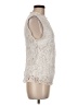 Shein 100% Polyester Ivory Sleeveless Blouse Size 6 - photo 4