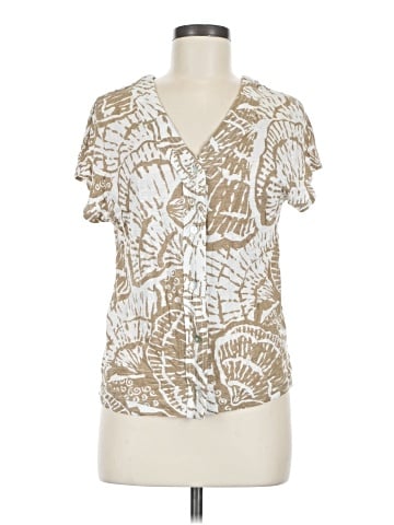 Nicole Miller New York Short Sleeve Blouse (view 1)