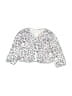 Btween 100% Polyester Animal Print White Cardigan 9-12 MO / 12 MO - photo 1