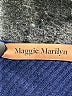 Maggie Marilyn Blue Short Sleeve Turtleneck Size S - photo 7