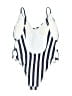 Aerie Stripes Blue One Piece Swimsuit Size L - photo 2