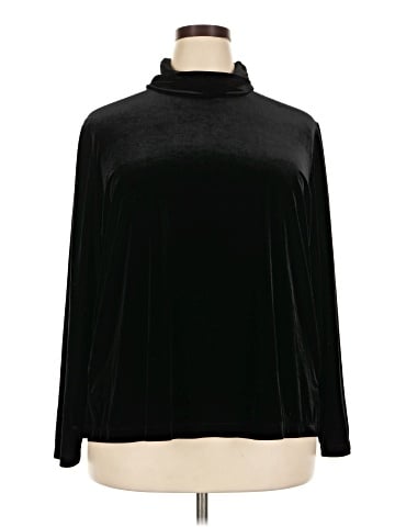 Susan Graver Long Sleeve Top (view 1)