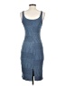 I. Joah Blue Casual Dress Size M - photo 2