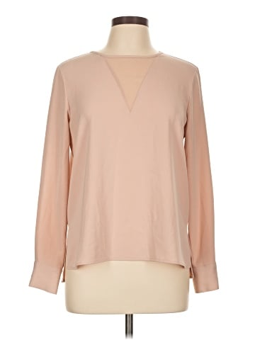 Zara Basic Long Sleeve Blouse (view 1)