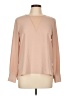 Zara Basic Tan Long Sleeve Blouse Size L - photo 1