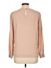 Zara Basic Tan Long Sleeve Blouse Size L - photo 2