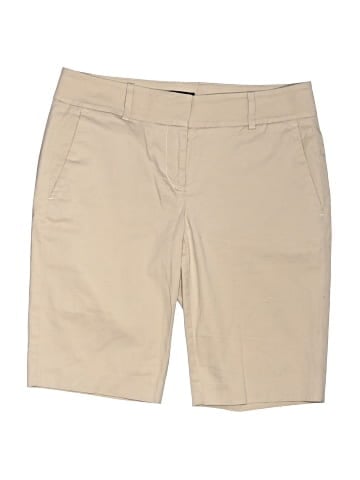 Ann Taylor Khaki Shorts (view 1)