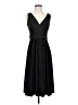 Ann Taylor LOFT Solid Black Cocktail Dress Size 2 - photo 1