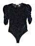 LA Banga USA Black Blue Bodysuit Size M - photo 1