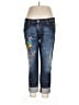 Dsquared2 Graphic Blue Jeans Size EU (IT) 46 / US 10 - photo 1
