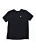 Nike 100% Polyester Black Active T-Shirt Size L (kids) - photo 1