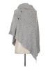Karen Scott 100% Acrylic Gray Poncho Size S - photo 2