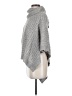 Karen Scott 100% Acrylic Gray Poncho Size S - photo 5