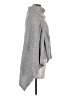 Karen Scott 100% Acrylic Gray Poncho Size S - photo 4