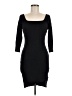 Express Solid Black Cocktail Dress Size XS - photo 1