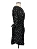 THML 100% Rayon Hearts Black Casual Dress Size S - photo 4