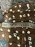 Zara Basic 100% Polyester Paisley Brown Cocktail Dress Size S - photo 7