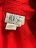 Per Se 100% Silk Red Long Sleeve Silk Top Size M - photo 7
