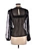 Walter Baker 100% Polyester Black Long Sleeve Blouse Size XS - photo 2