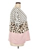 Haptics Animal Print Pink Short Sleeve T-Shirt Size XXL - photo 4