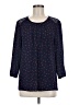 Daniel Rainn Blue 3/4 Sleeve Blouse Size M - photo 1