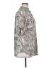 Perseption Concept Paisley Silver 3/4 Sleeve Blouse Size XL - photo 4
