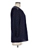 Daniel Rainn Blue 3/4 Sleeve Blouse Size M - photo 4